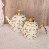 2 Pieces Retro Tea Kettle Easy to Clean Stovetop Teapot Healthy