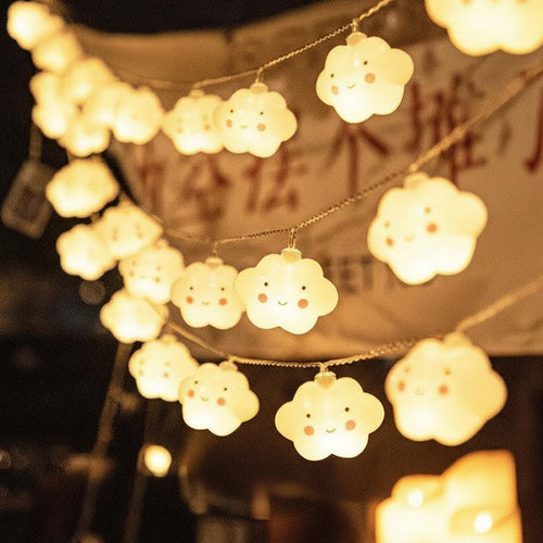 Sky puff and celestial Shaped Fairy Lights light-emitting diode Technology Shaped Novelty Lights