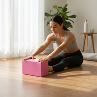 EVA Yoga Block for Adults and Kids, High-Density Foam Brick for Dance and Yoga Practice