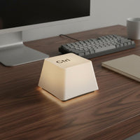 Keycap Lamp Decorative Ctrl Key Illumination Tap Control for Bedroom