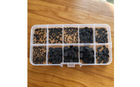 500 Pieces Assorted Conductive Silicone Pads Textured Replacement Part Repair Components Long-Lasting for Technicians
