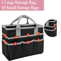 Teacher Tote Bag with Oxford Fabric, Portable Storage for Classroom and Garden
