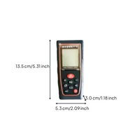 Accurate handheld digital rangefinder
