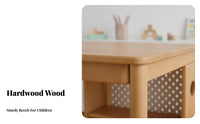Desk and Hutch Set sturdy Wood Study Table Integrated shelving unit Easy to Clean for Home
