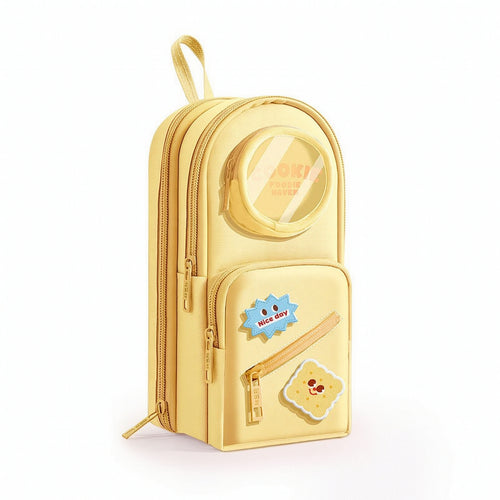 School Pencil Case with Compartments Big Capacity for Students