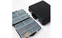 Compartmented Tackle Box with Transparent Lids Clear Fishing Tackle Box with Accessories Organized for Travel