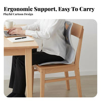 Molded Cushion Breathable Ergonomic Seat Cradle Portable for Work, Study