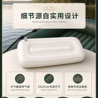 Inflatable Boat Seat Cushion for Kayak and Raft with Quick Inflation