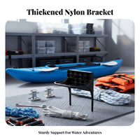 Universal Fit Inflatable Boat engine Bracket Easy to Install Inflatable Boat Outboard Support Adjustable Boating Accessory sturdy Duty for Kayakers, Anglers, Fishermen, Fishing, Lakes, Rivers