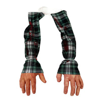 Hanging Broken Hand Spooky Body Lifesize-Size for Home Decor