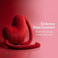 Heart Hug Pillow, Light Blue Crystal Super Soft Plush Toy
