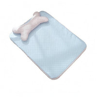 Dog Cooling Mat Easy to Clean Cooling Bed Mat Cloth Bound Edges for Resting