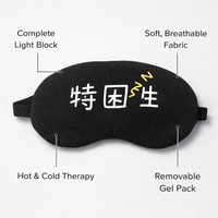 for Women with Ice Pack Included, Hot Cold Compress for Sleeping, Light Blocking Breathable Cover, Travel Essentials for Flying