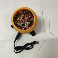 电动穿珠器串珠机可正转反转无极调速串珠碗可穿角珠菱形珠椭圆珠