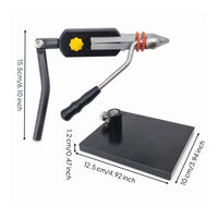 Rotary Fly Tying Vise 360-Degree Benchtop Fly Vise Heavy Duty for Anglers