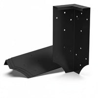 4 Pieces Garden Bed Corner Bracket 2x12 Board Bed Bracket Includes Screws Corner Brace