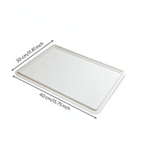 Bread Box Lid White Proofing Tray Lid Plastic for Pizzeria