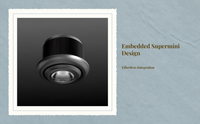 Adjustable cabinet spotlight, anti-glare