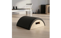 Curved Spine Stretcher with Wooden Body Curved Spine Stretcher Comfortable Fitness Equipment for Fitness Sanctuary Room