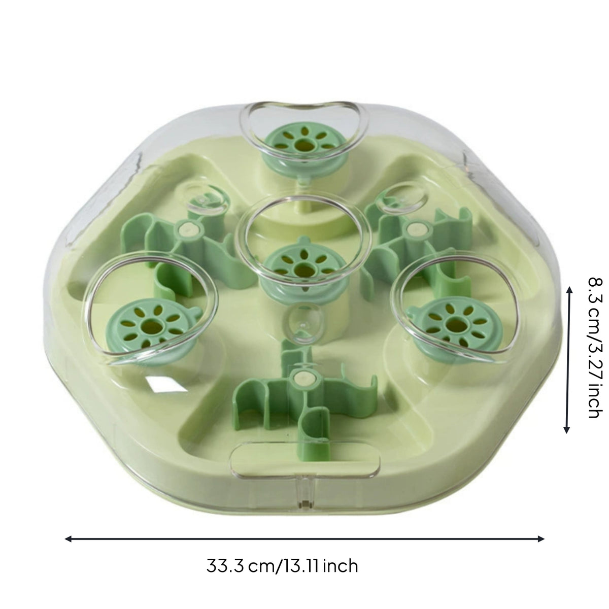 Puzzle Feeder with   Enrichment Slow Feeder Puzzle Easy to Clean   Toy for Dogs, Mealtime, Crate, Kennel