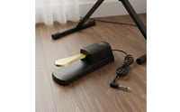 Sustain Pedal Polarity Switch Electronic Piano Foot Pedal Construction Synthesizer Footswitch for Pianists, Stage Performance