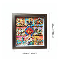 Paper Cut Wall Art Artisan-Made Decorative Hanging Painting for Living Room