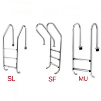 Stainless Steel Swimming Pool Ladder with Handrails