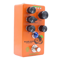 MOSKYAUDIO BLACK JUICE PREAMP Guitar Effects Pedal