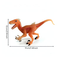 Dinosaur Figure with Display Box Soft Figurines Textured for Children