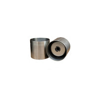 Polished Silver Stainless Steel Golf Cup Nested Inner Construction Stainless Steel Putting Cup Cylindrical Golf Training Hole
