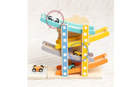 Wooden Race Track Car Ramp Racer Hands-on Wooden Ramp Racer Educational Slide Toy for Young Children