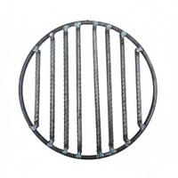 Steel Grill Grate, Heat Resistant, Round Stove Rack