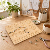 Bead Design Board Engraved Measurements Beading Board Rounded Corners Crafting Supply