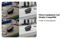 Furniture Accessory Elliptical Tube Plug Smooth Oval Tube Plug Easy Install Matte Finish Floor Protection for Fitness Equipment