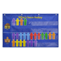 Student Attendance Hanging Bag for Early Education