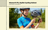 Certified adult bike helmet w/goggles