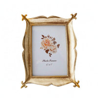 Ornate Gold Frame Sculpted Border Home Decor Timeless Charm