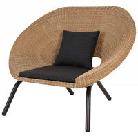Outdoor Rattan Sofa Set with Coffee Table