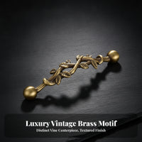 Tree Leaf Branch Cabinet Handle