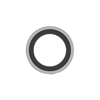JB982 O-Ring Assortment Kit, Metal Bonded Gasket Washer, Nitrile Rubber, Suitable for Hydraulic Oil tubes, Leak leak-stopping, resilient, Easy to Install