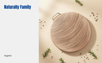 Rosewood Cutting Board, Durable Antibacterial Wood Chopping Board, Thick Whole Wood Butcher Block for Home & Commercial Kitchens