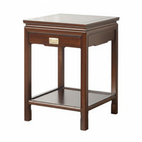 Carved Wooden Riser Traditional Design Display Stand Intricate Carving Multipurpose for Collectors, Gift Givers, Entryway