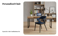 Light Luxury Design Curved support Side Chair Modern design & residence Furniture Ergonomic supportrest Sturdy for home residents, Restaurant Owners, Interior Designers, Dining Room, Kitchen, morning meal corner