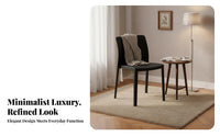 Armless Molded Chair Stackable Molded Shell Chair Modern Design Lightweight for Renters, Cafe, Meeting Room