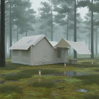 Inflatable Camping Tent Luxury Inflatable Tent Spacious for Families, Campers, Comfort Camping