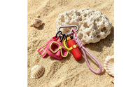 Attachable Silicone Keychain with Charms Lightweight Scuba Bag Charm Secure Carabiner Keychain Mini for Keys