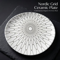 Nordic Style Ceramic Plate