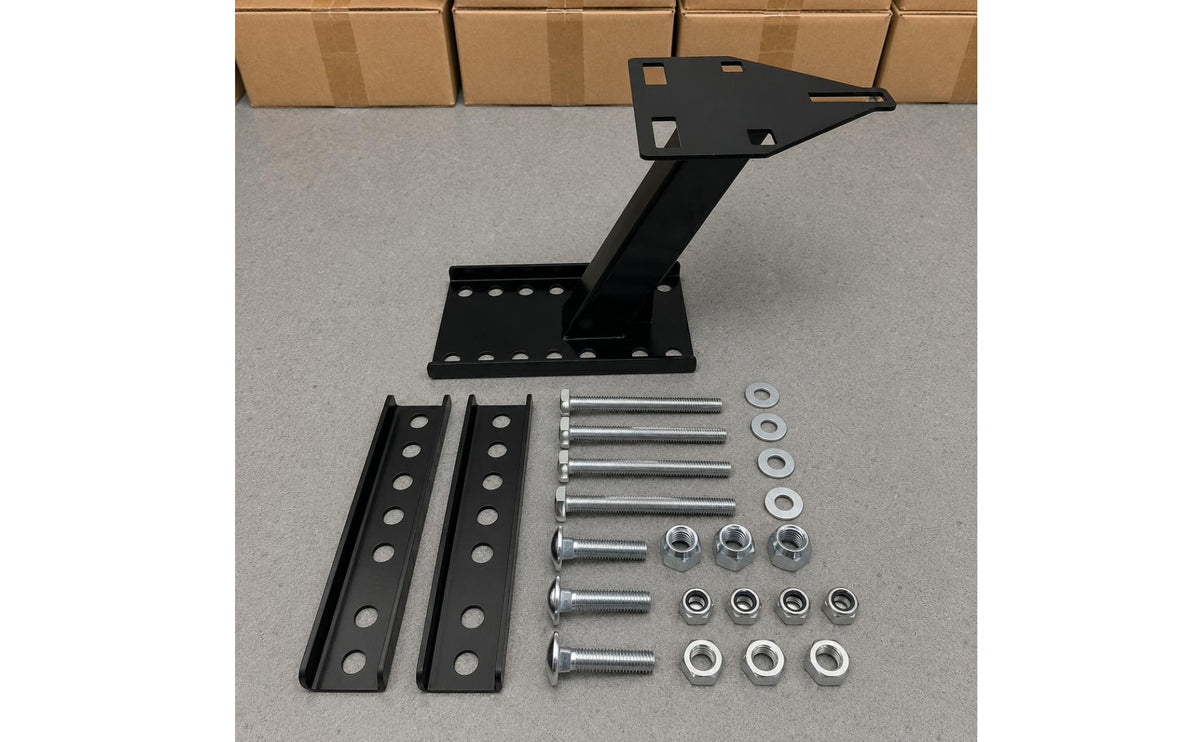 Trailer Spare Tire Carrier Triangular Plate Spare Tire Carrier Bracket Heavy Duty Vehicle Accessory