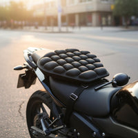 Motorcycle Air Seat Cushion Breathable Vehicle Accessory Non-Slip Bottom