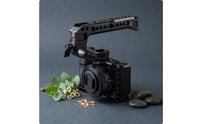 Camera Top Handle Compact Top Handle with Cold Shoe Universal Camera Grip with Cold Shoe for Filmmakers